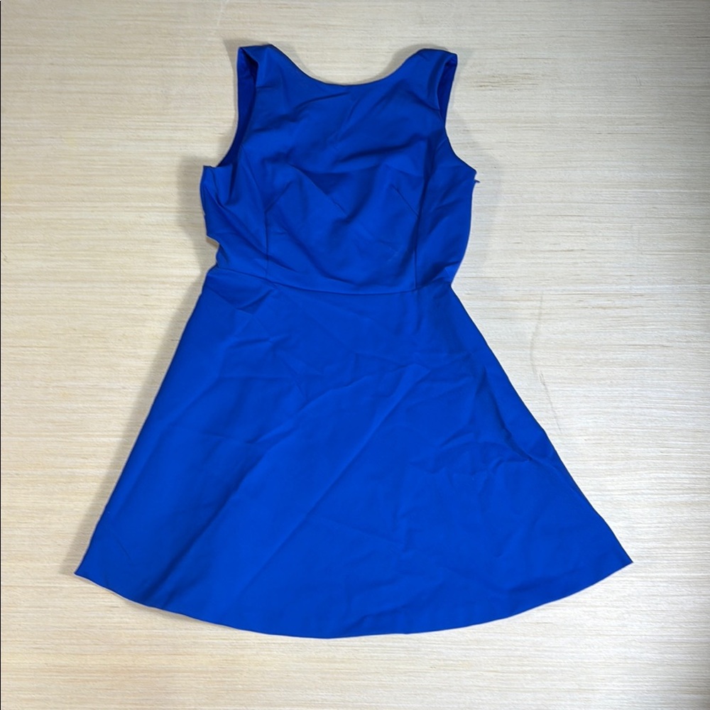Felicity & Coco Blue A-Line Scoop‎ Neck Mini Dress